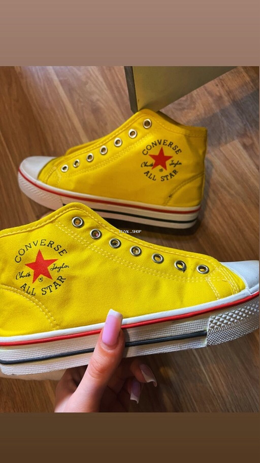 Ölçü: 36, rəng - Sarı, Yeni