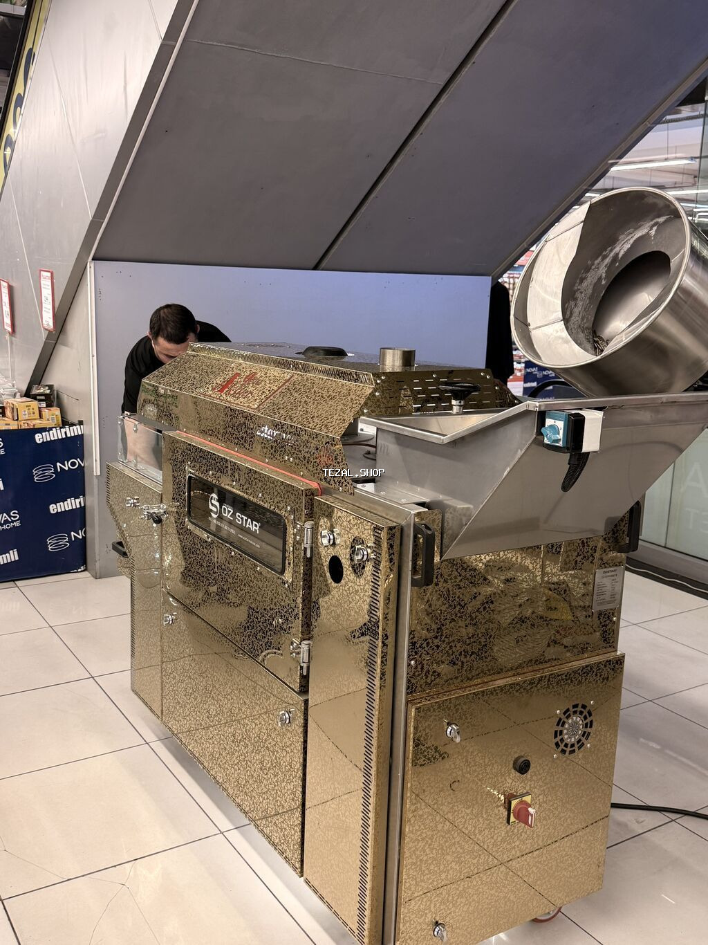 Tum ( semiçka ) qızardan aparat Semeşka Qovuran Semeçka Qoburan