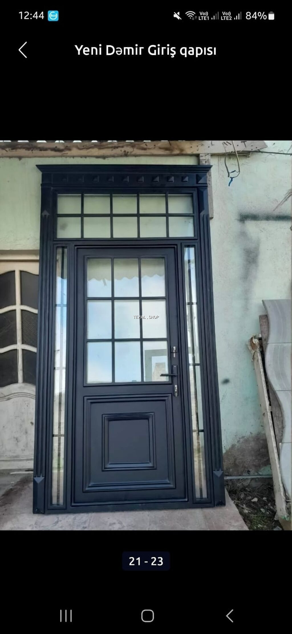 Yeni Giriş qapısı Zamok və çərçivə ilə, Zəmanətli, Ödənişli quraşdırma, Ünvandan götürmə, Pulsuz çatdırılma, Ödənişli çatdırılma - şəkil 2