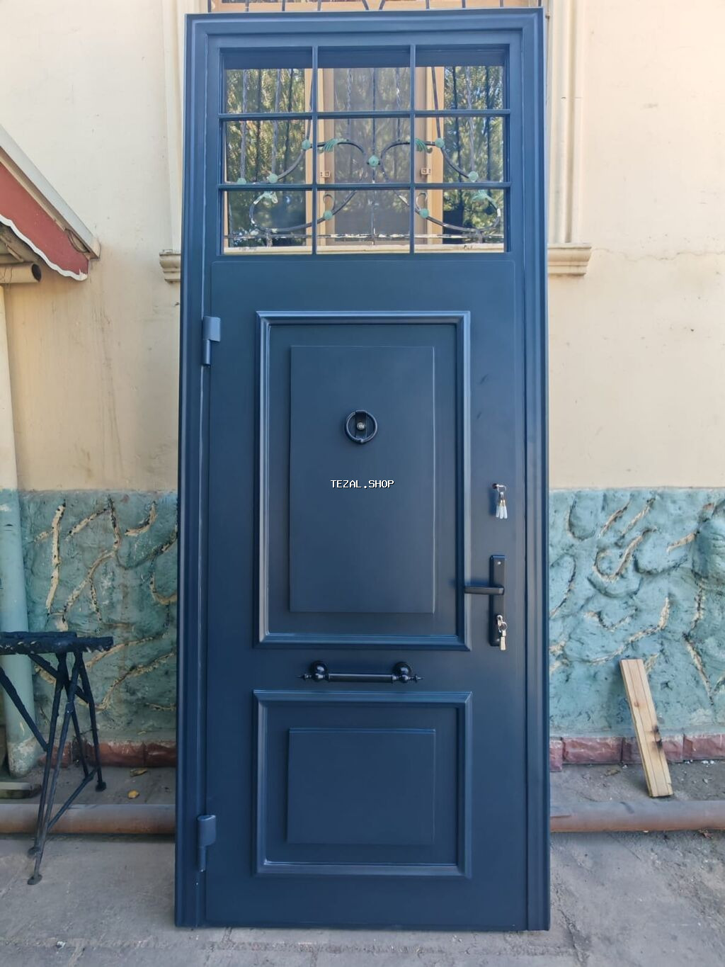 Mənzil üçün Yeni Giriş qapısı Glazok ilə, Zəmanətli, Ödənişli quraşdırma, Ünvandan götürmə, Ödənişli çatdırılma, Rayonlara çatdırılma