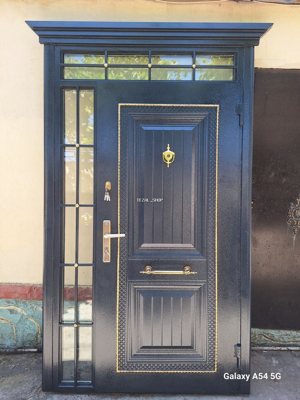 Mənzil üçün Yeni Giriş qapısı Glazok ilə, Zəmanətli, Ödənişli quraşdırma, Ünvandan götürmə, Ödənişli çatdırılma, Rayonlara çatdırılma - şəkil 5