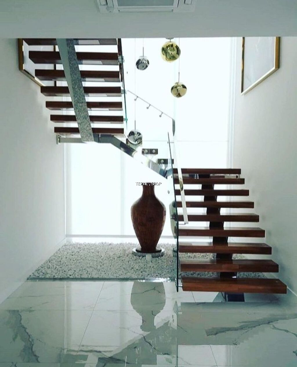 Əgər pilləkəndə Yer darısqallığı və dərəcə problemi olarsa ölçülər