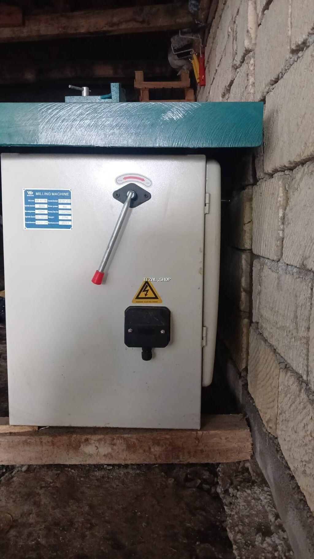 Ağac emalı üçün avadanlıq paketi - Frez dəzgahı (stasionar): möhkəm