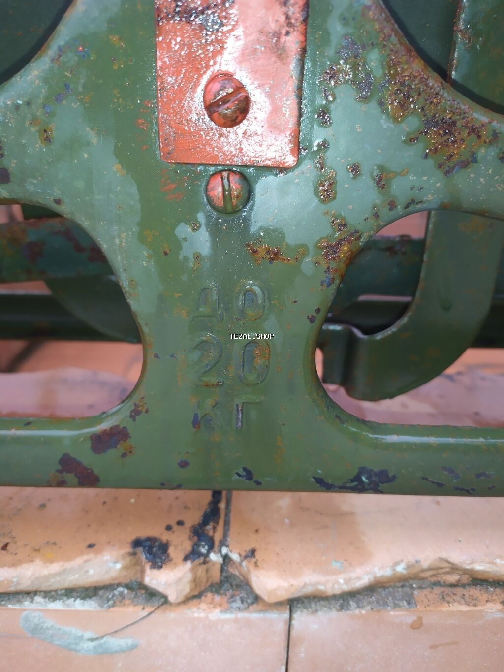 ССР İSTEHSALİ TƏRƏZİ SATİLİR 20 KG DİR PECATİ VAR İŞLƏNMƏYİB - şəkil 2