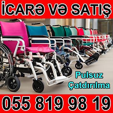 Müxtəlif modellərdə əlil arabalarının icarəsi və satışı. Mexaniki və - şəkil 2