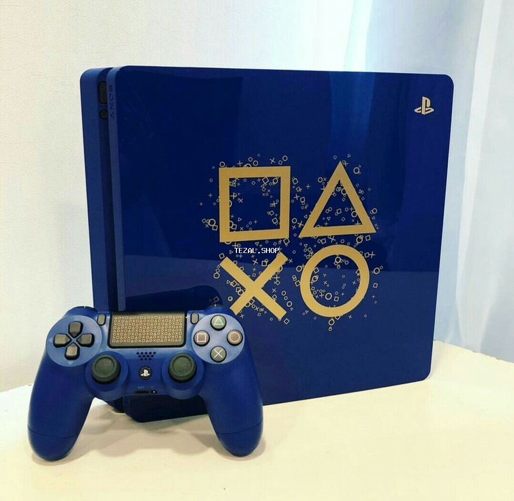 🎮 PS4 Slim Limited Edition – 2 Pult +15 Oyun (İcarə) 🔥 Xüsusi