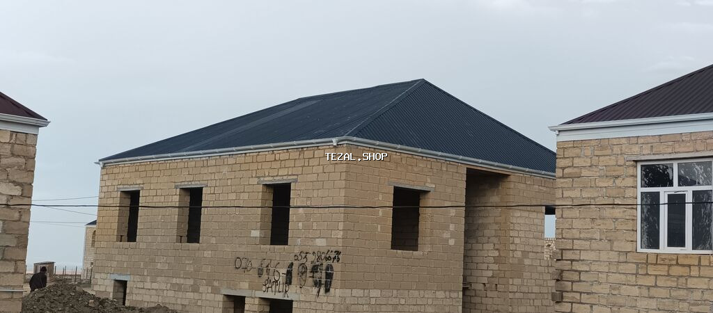 Satılır: tikinti mərhələsində fərdi yaşayış evi - Layihə: 1 mərtəbə + - şəkil 3