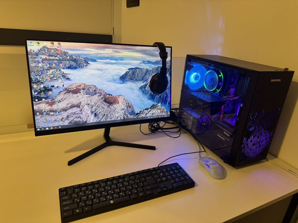 Masaüstü komputer satılır tam ideal vəziyyətdə monitor yeni alınıb