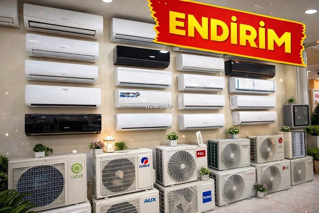 Məhsul: Split tip kondisionerlər (divar tipli, inverter) Təklif: -