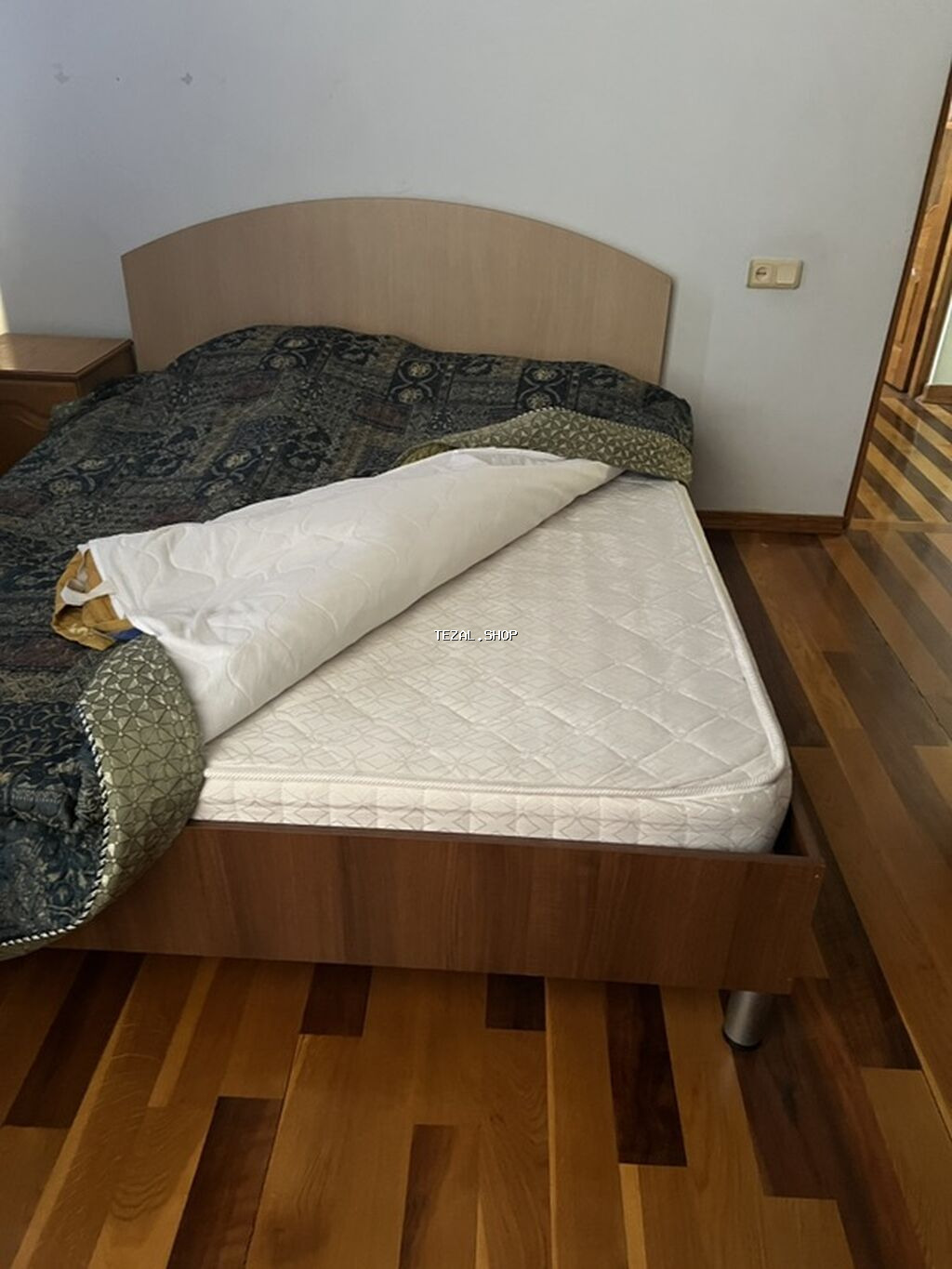 İkinəfərlik çarpayı, Matras ilə, Siyirməsiz - şəkil 4