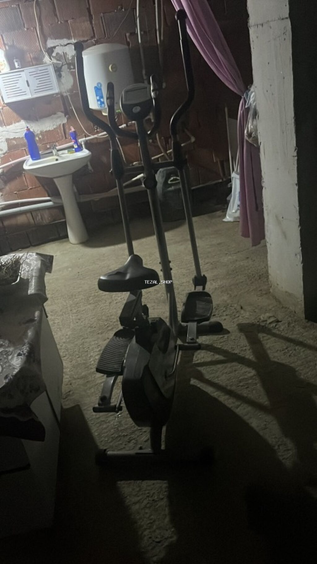 Elliptik velotrenajor (stepper/velosiped kombinə edilmiş) - Kardio və