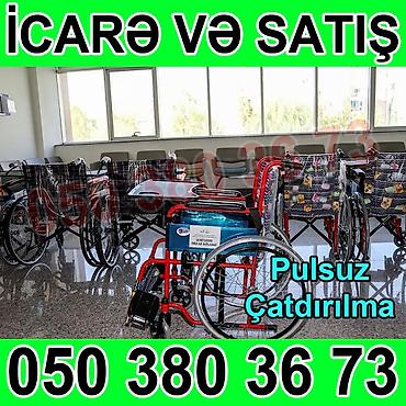 İcarə və satış üçün əlil arabaları Məhsul/features: - Mexaniki əlil - şəkil 2