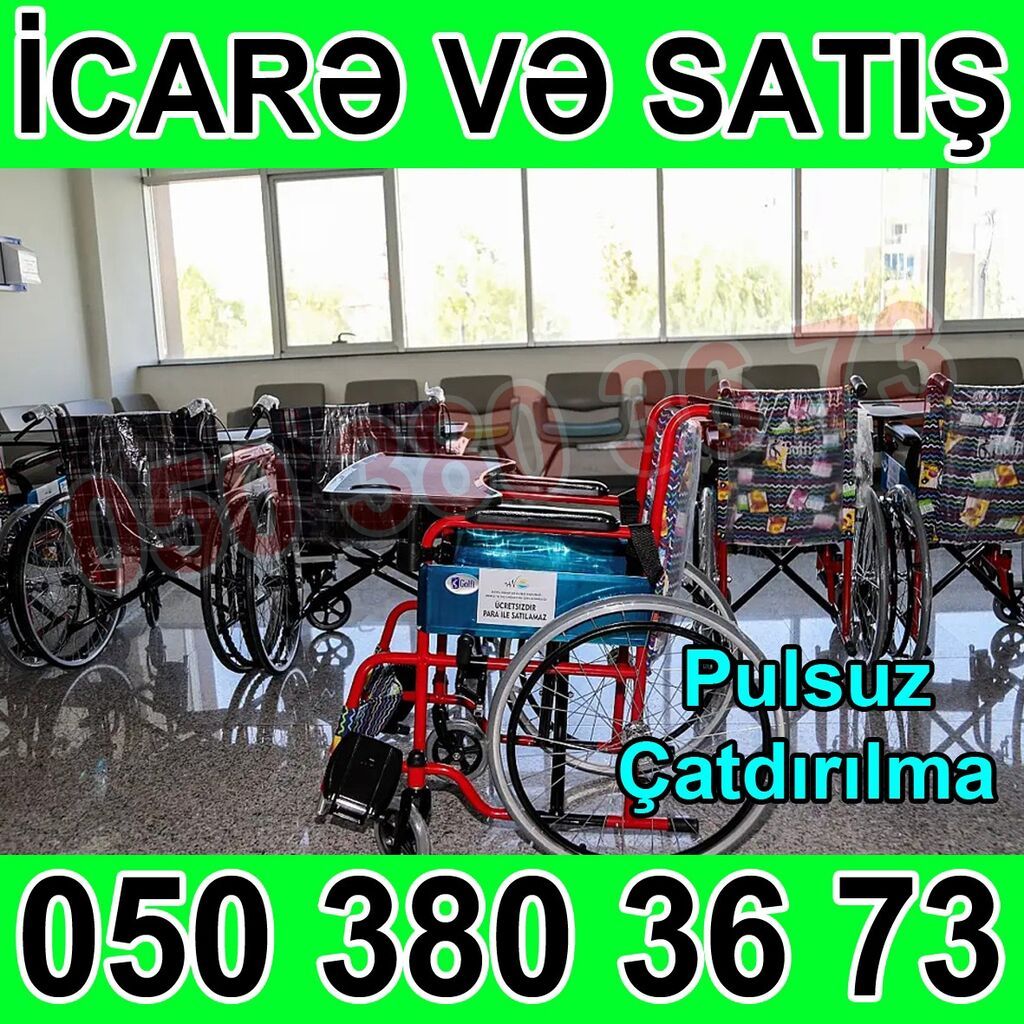 İcarə və satış üçün əlil arabaları Məhsul/features: - Mexaniki əlil