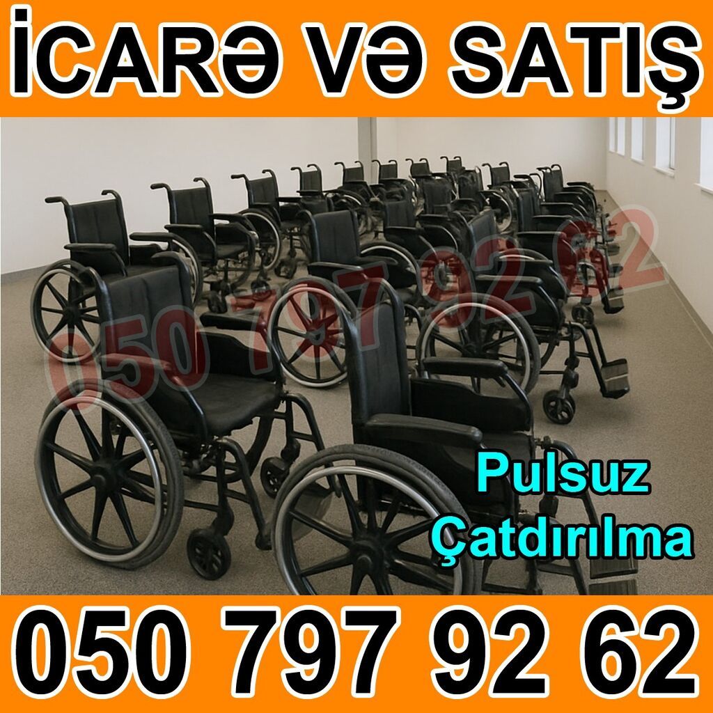 Məhsul/Xidmət: Manual əlil arabalarının icarəsi və satışı Təsvir: -