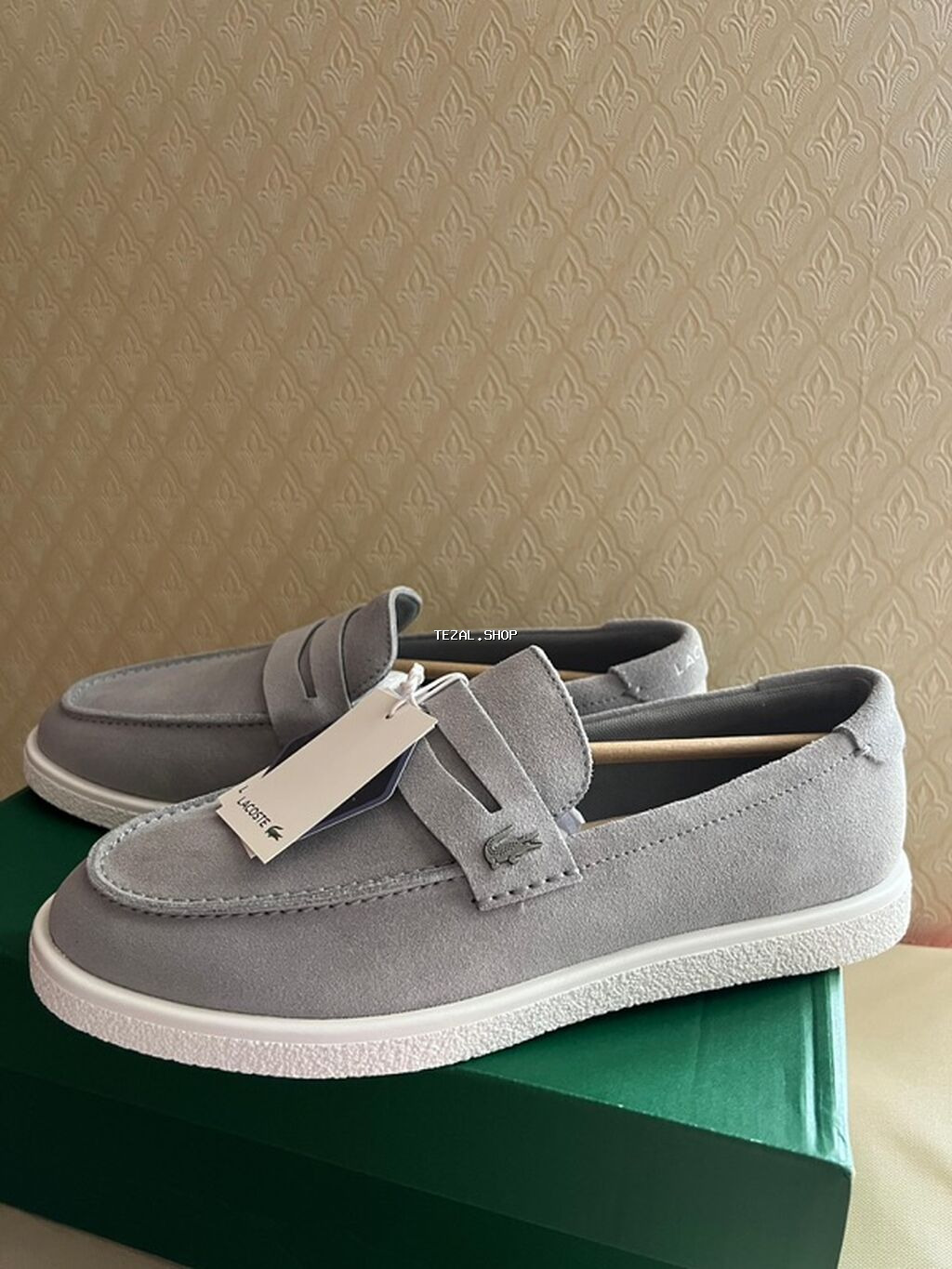 Yenidir.Lacoste – kişi loaferləri 42 ölçü (razmer ) geyinenlere