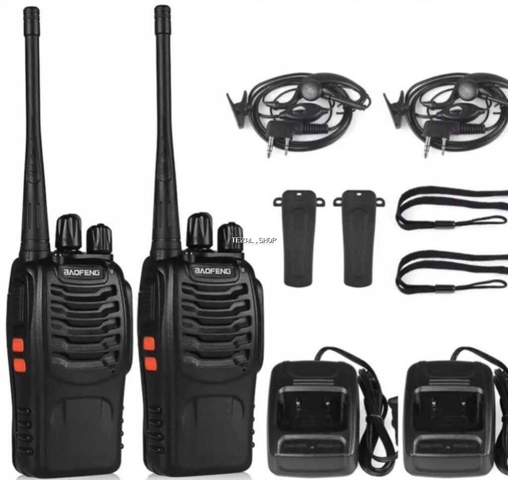 Baofeng BF-888S portativ UHF radiorabitə dəsti Məhsul: 2 ədəd Baofeng