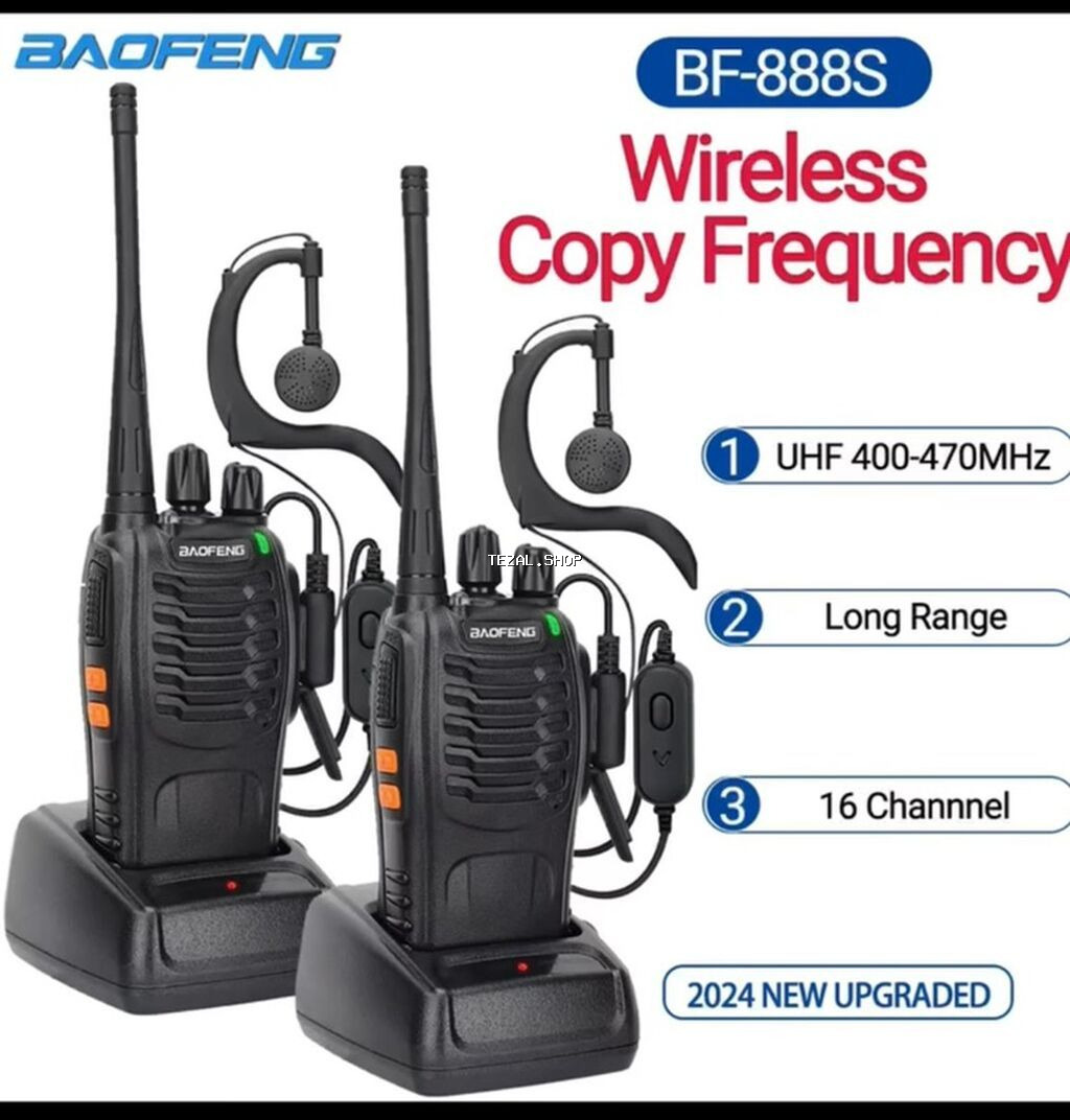 Baofeng BF-888S portativ UHF radiorabitə dəsti Məhsul: 2 ədəd Baofeng - şəkil 2
