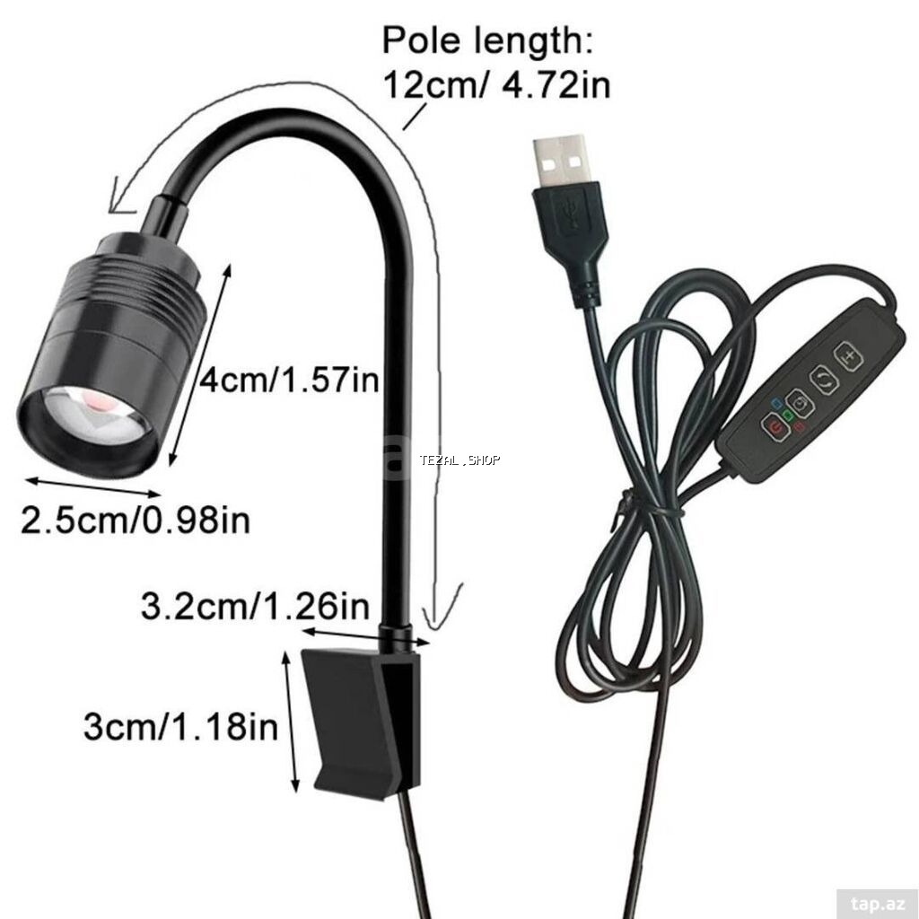 Akvarium işığı satıram. Məndə şüşə qalın oduğu üçün uyğun gəlmədi. 8