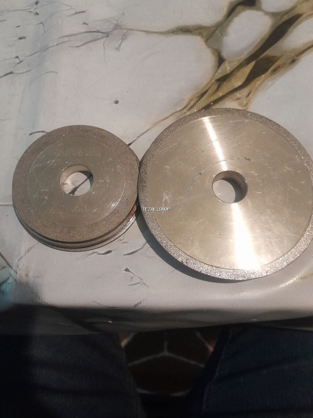 Almaz örtüklü kəsici/yonucu disk dəsti - Material: sənaye sinifi