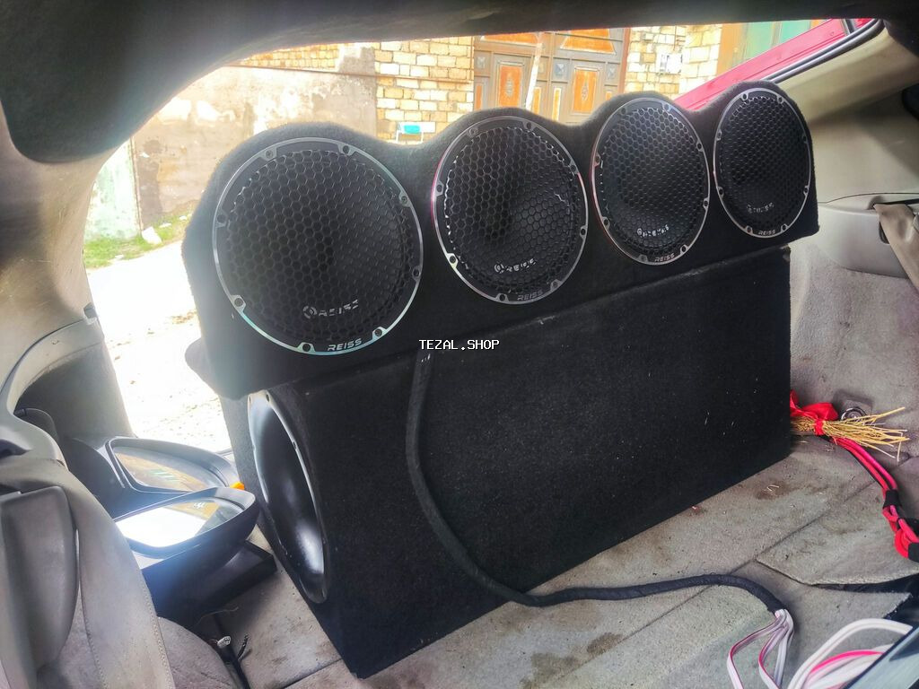 2 ədəd REISS subwoofer (12” tipli) Təxmini RMS: 800–1000W (hər biri) - şəkil 2