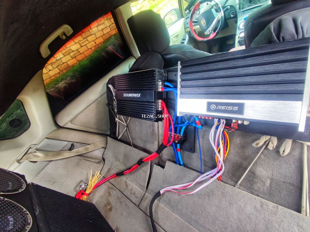 2 ədəd REISS subwoofer (12” tipli) Təxmini RMS: 800–1000W (hər biri) - şəkil 3