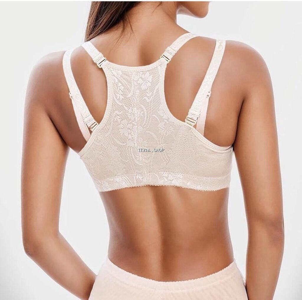 Qadın bel-diqəldici korset/sutyen - Rəng: bej/nude - Ön hissədə 3 - şəkil 2