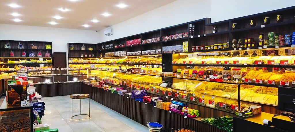 Ərzaq, çərəz və s. mağazalar üçün keyfiyyətli materialdan hazırlanmış - şəkil 3