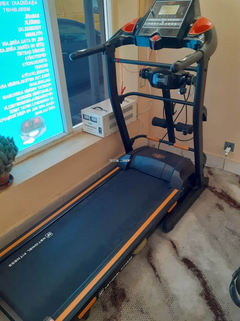 Qaçış trenajoru – National Fitness/MON paneli ilə Xüsusiyyətlər: - - şəkil 2