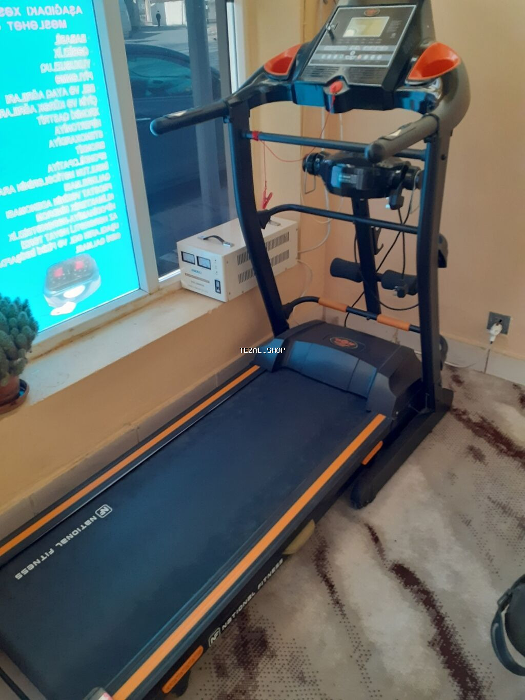 Qaçış trenajoru – National Fitness/MON paneli ilə Xüsusiyyətlər: - - şəkil 3