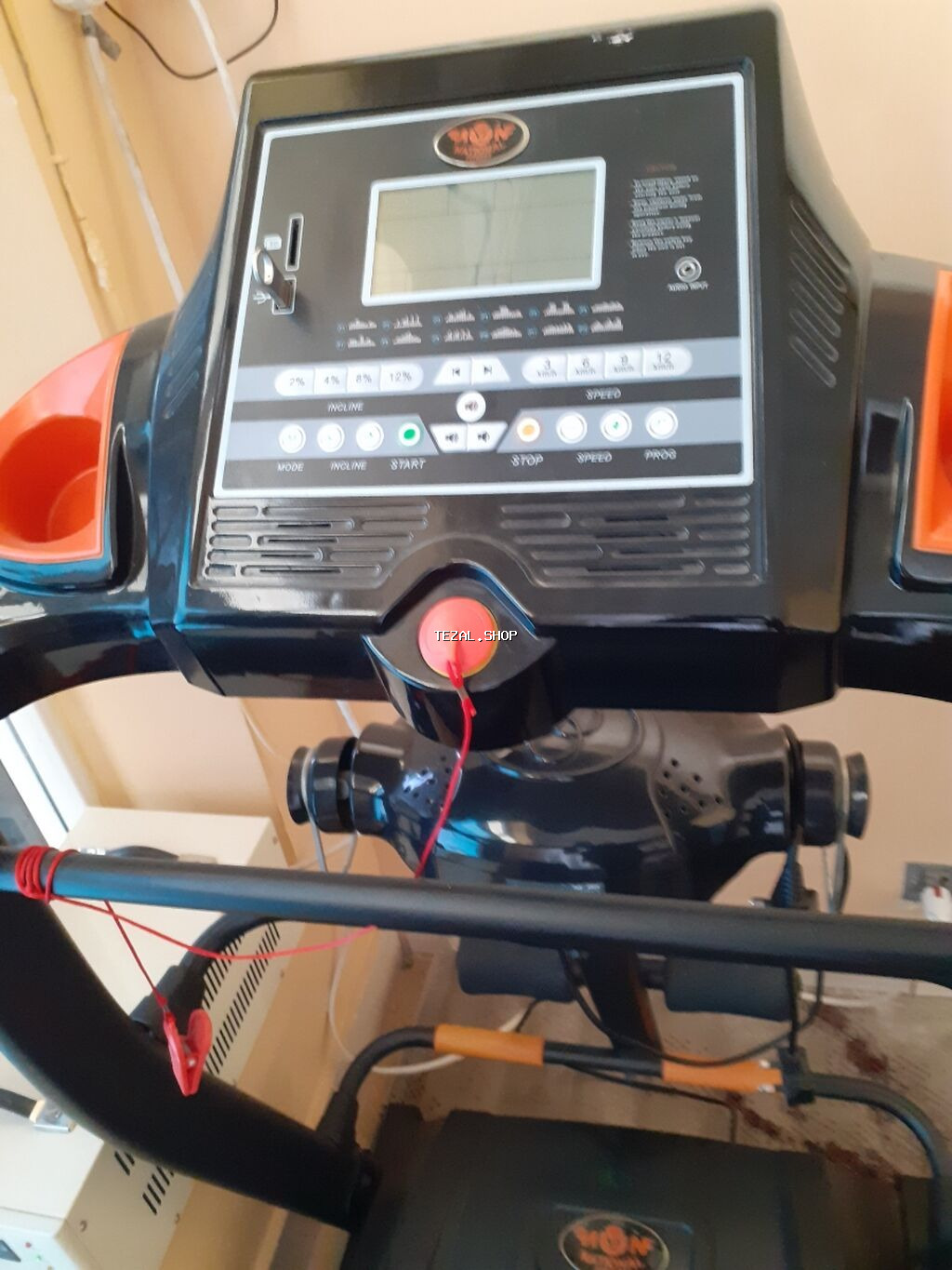 Qaçış trenajoru – National Fitness/MON paneli ilə Xüsusiyyətlər: - - şəkil 4