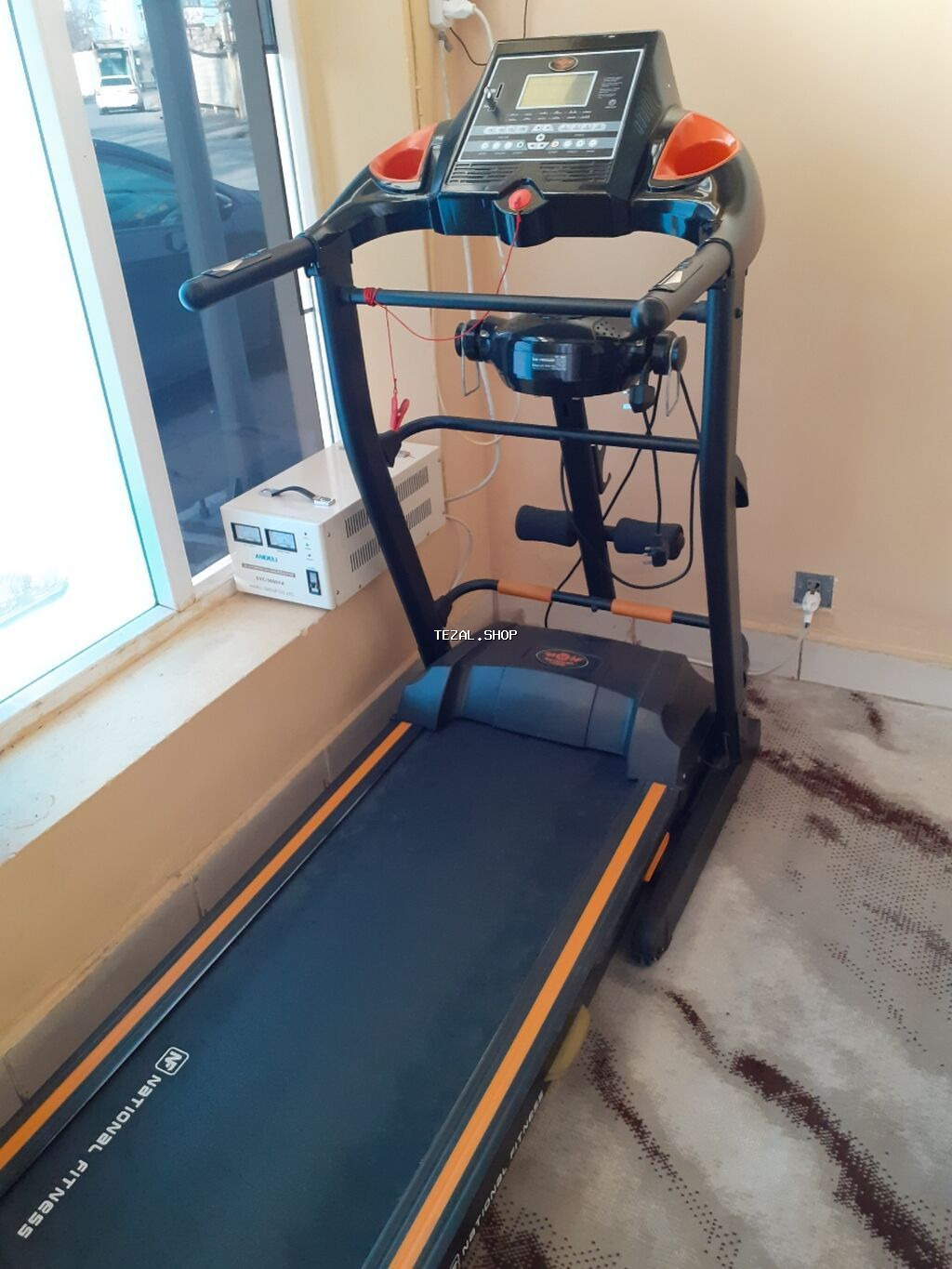 Qaçış trenajoru – National Fitness/MON paneli ilə Xüsusiyyətlər: - - şəkil 5