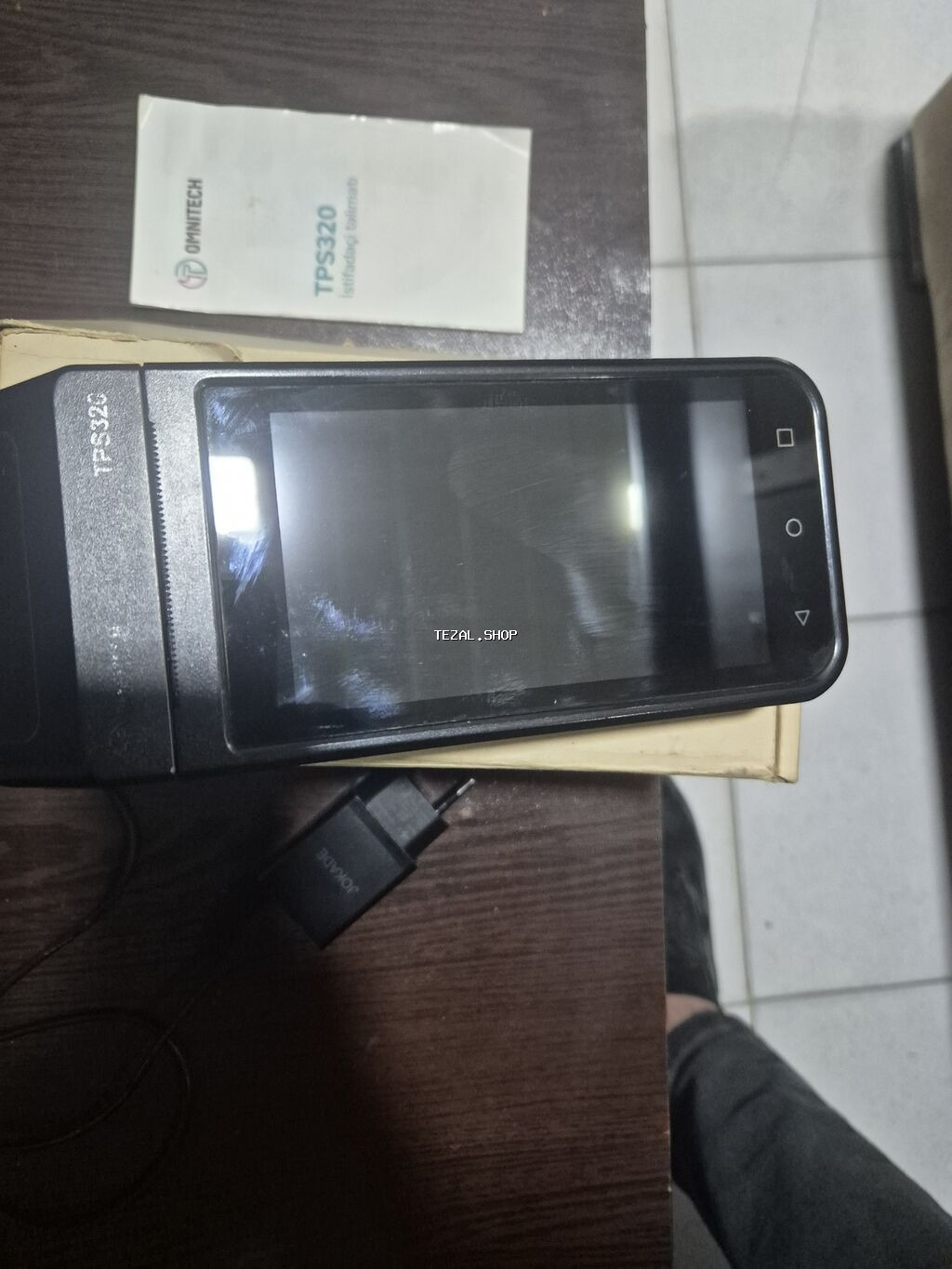 Omnitech TPS320 – daşıya bilən POS terminal Az işlənib,qiymətə