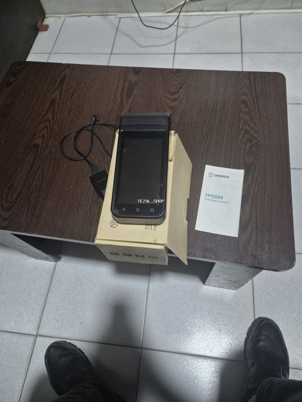 Omnitech TPS320 – daşıya bilən POS terminal Az işlənib,qiymətə - şəkil 2