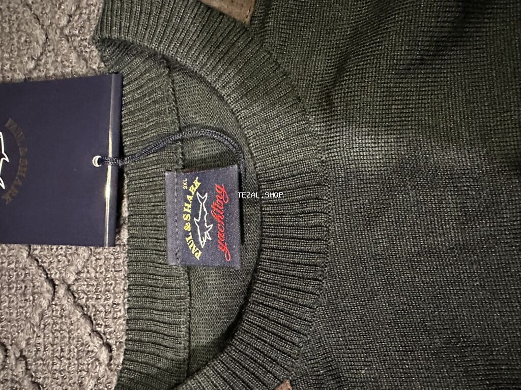 Sviter, Paul Shark, 3XL, rəng - Yaşıl - şəkil 5