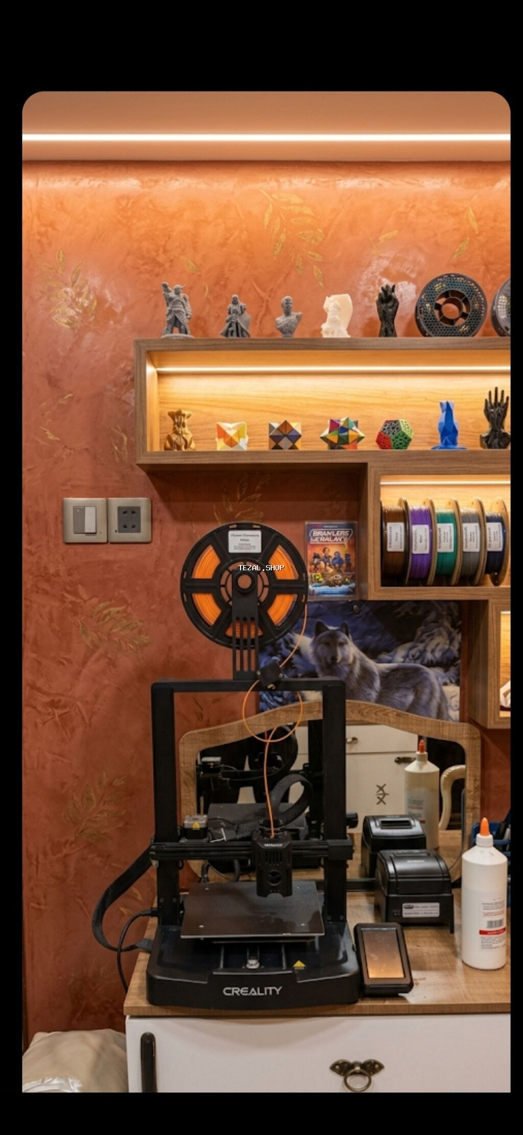 Barter var 3d printer əla vezyetdedir problemi yoxdur isdiyen