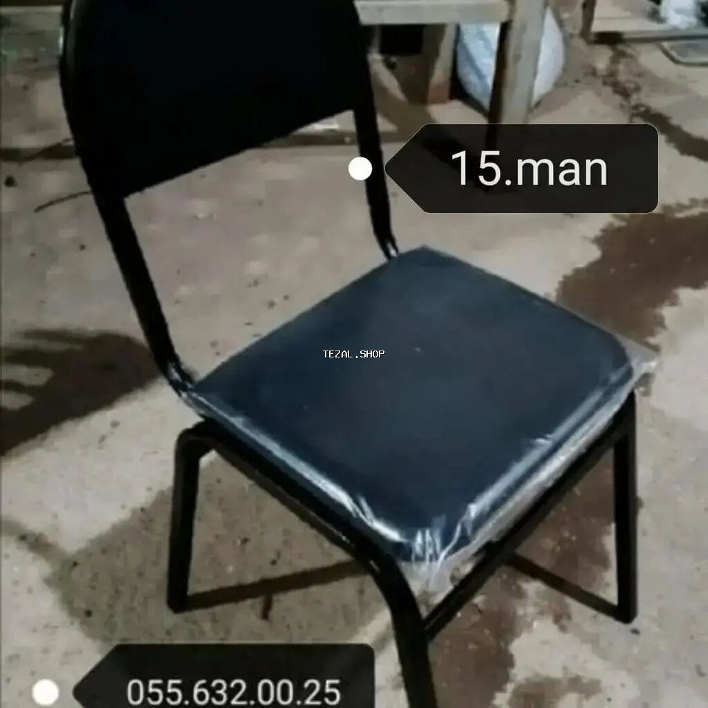 Mətbəx üçün, Yeni, Qatlanmayan, rəng - Ağ Stul