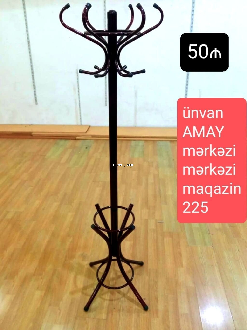 Asılqanlar paltar asmaq üçün. Yeni. Ünvan Amay ticarət mərkəzi - şəkil 4