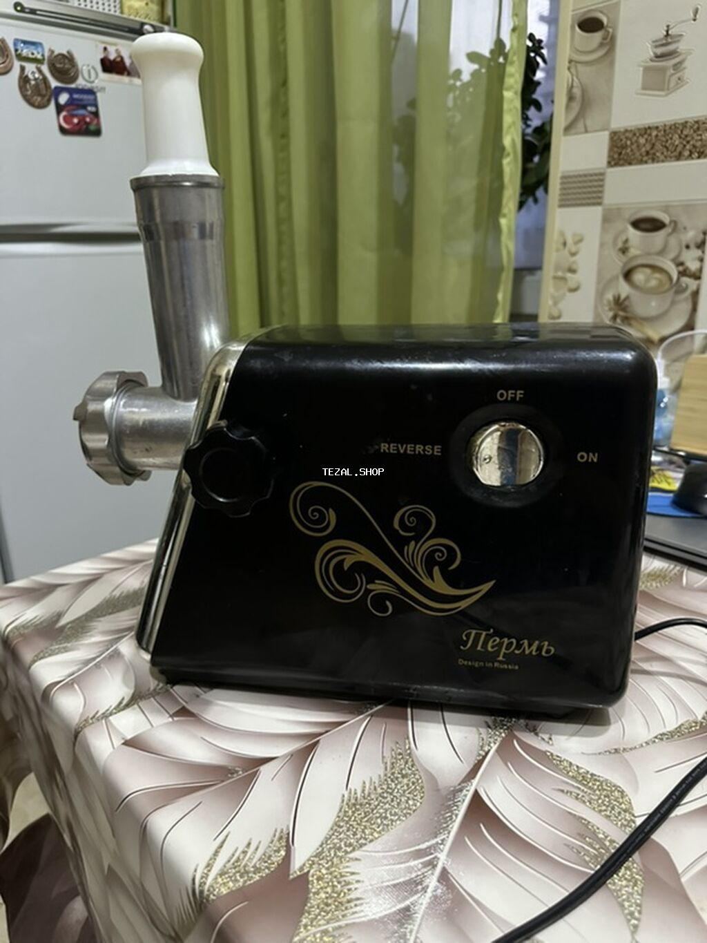 Ət çəkən maşın Revers ilə, İşlənmiş