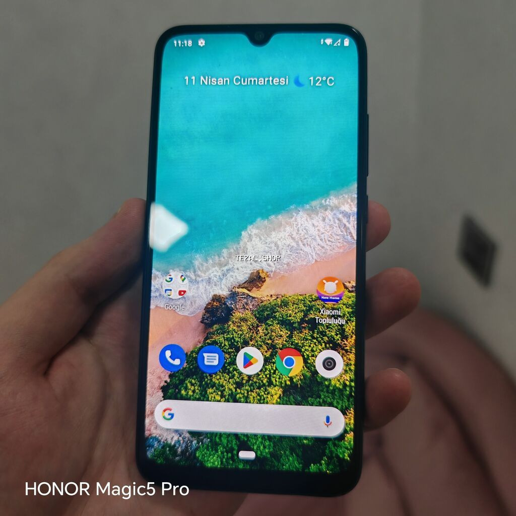 Xiaomi Mi A3, 64 GB, rəng - Boz, 
 Sensor, Barmaq izi, İki sim kartlı