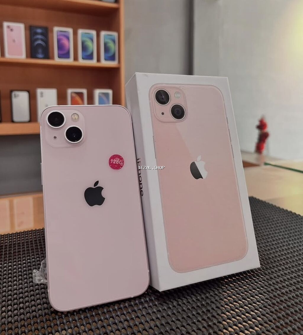 IPhone 13, 128 GB, Çəhrayı, Face ID