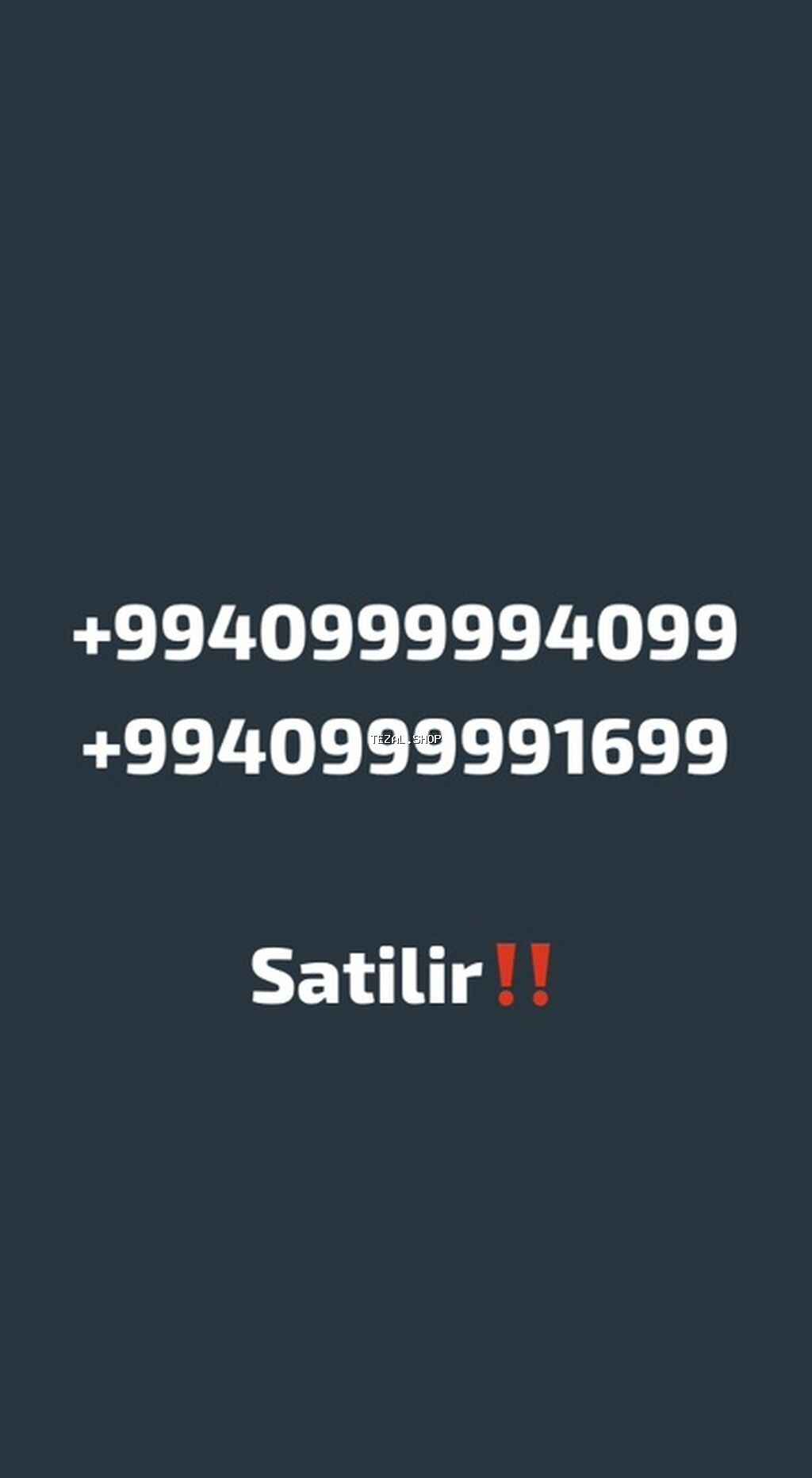 Premium nömrələr satılır. Bakcell VİP‼️Tecili satilir Cutde vere