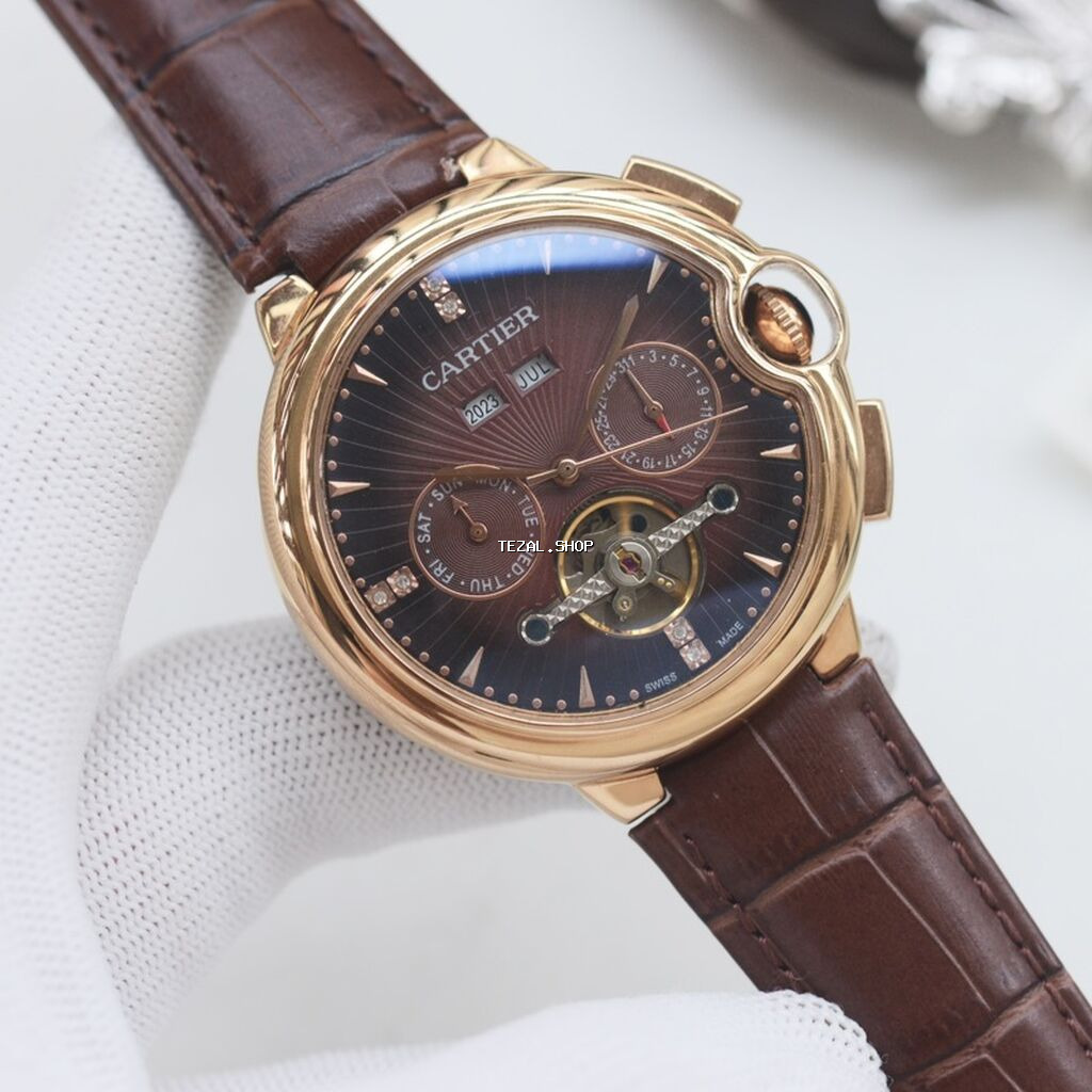 Qol saatı, Cartier, rəng - Qəhvəyi