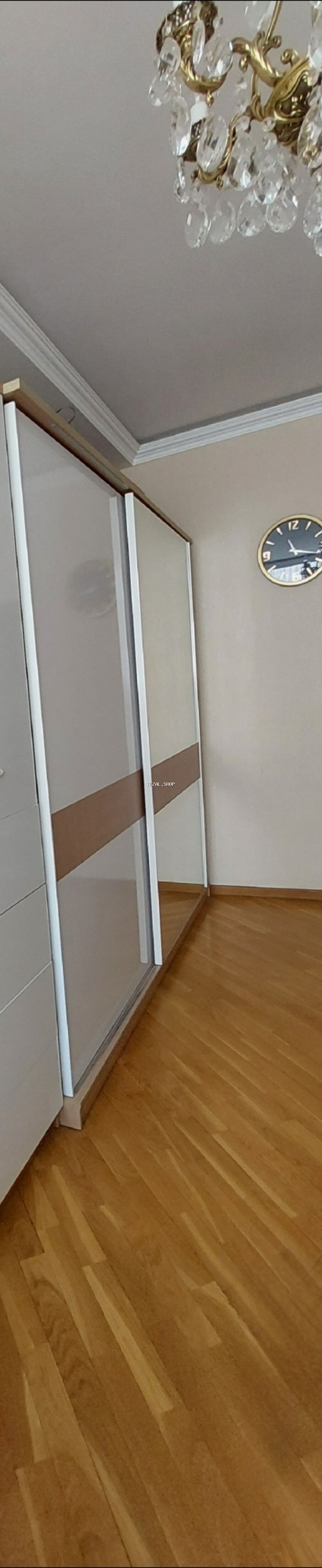 İşlənmiş, 2 qapılı, Güzgülü, Ağ, Taxta, Kupe, Düz dolab