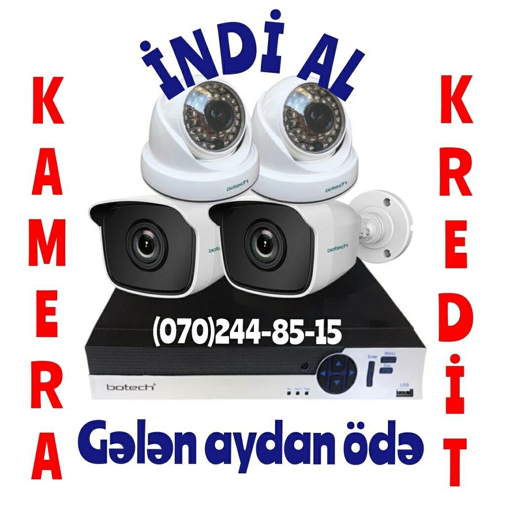 Kamera Kredit Sifarişi. indi al -gələn aydan ödənişə başla. ilkin