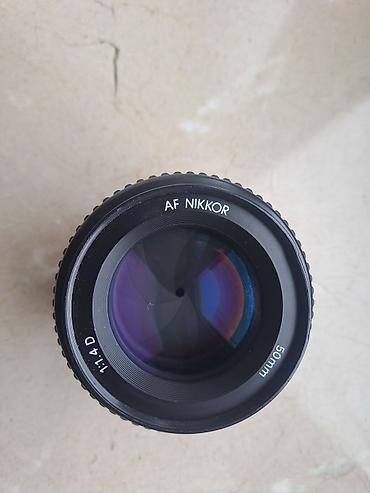 Nikon AF Nikkor 50mm f/1.4D obyektiv - Klassik 50mm sabit fokus - şəkil 3
