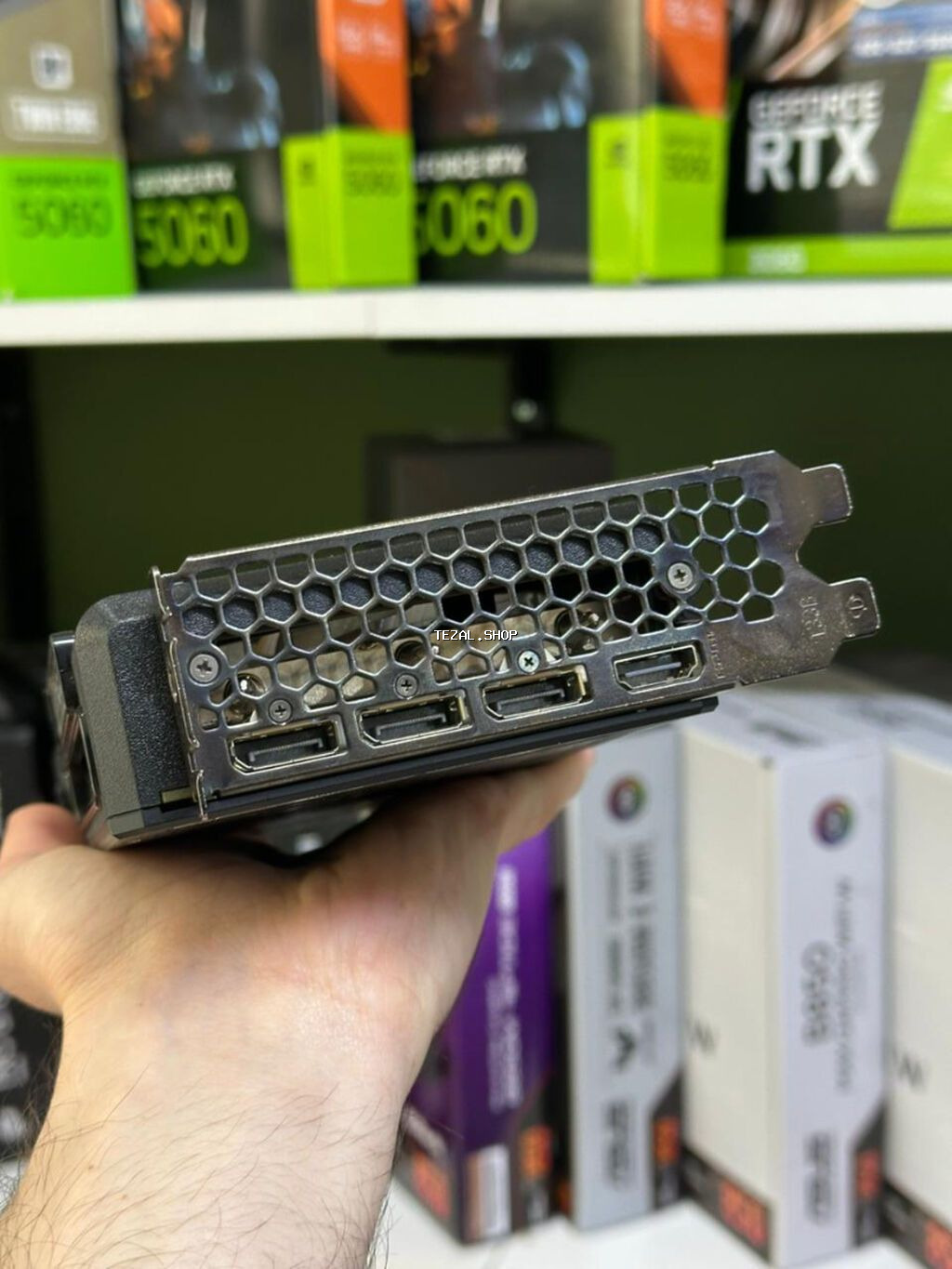Videokart Palit GeForce RTX 3060 Ti, 8 GB, İşlənmiş - şəkil 3