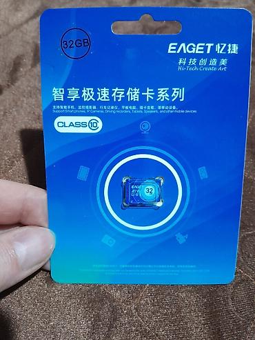 EAGET şirkətindən 32 GB-lıq yaddaş kartı. Bu, Class 10 standartına - şəkil 3