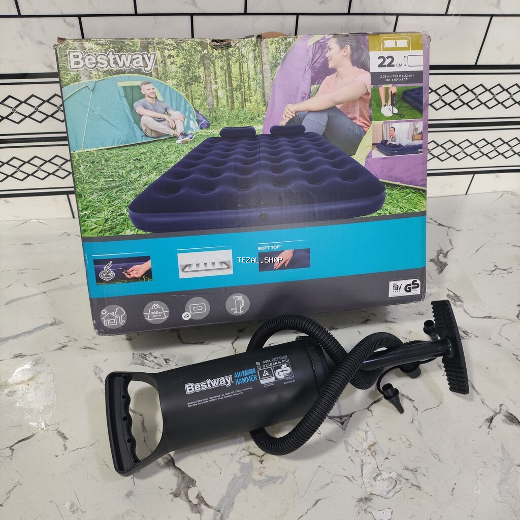 İşlənmiş, Hava ilə doldurulmuş matras, Bir nəfərlik - şəkil 3