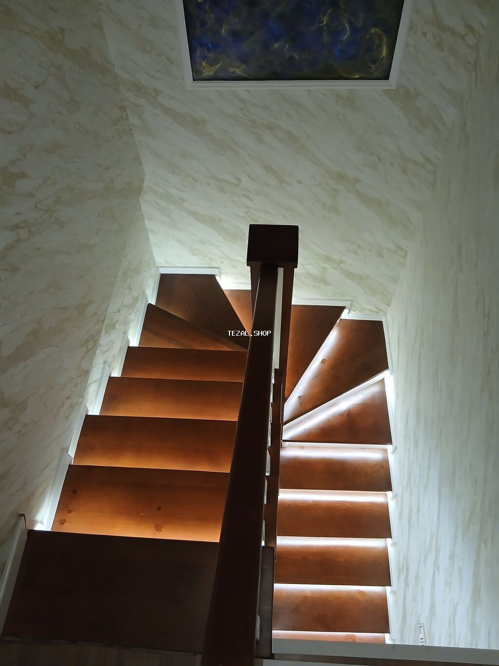 Taxta pilləkən və məhəccər hazırlama xidməti - Fərdi layihə: düz, L