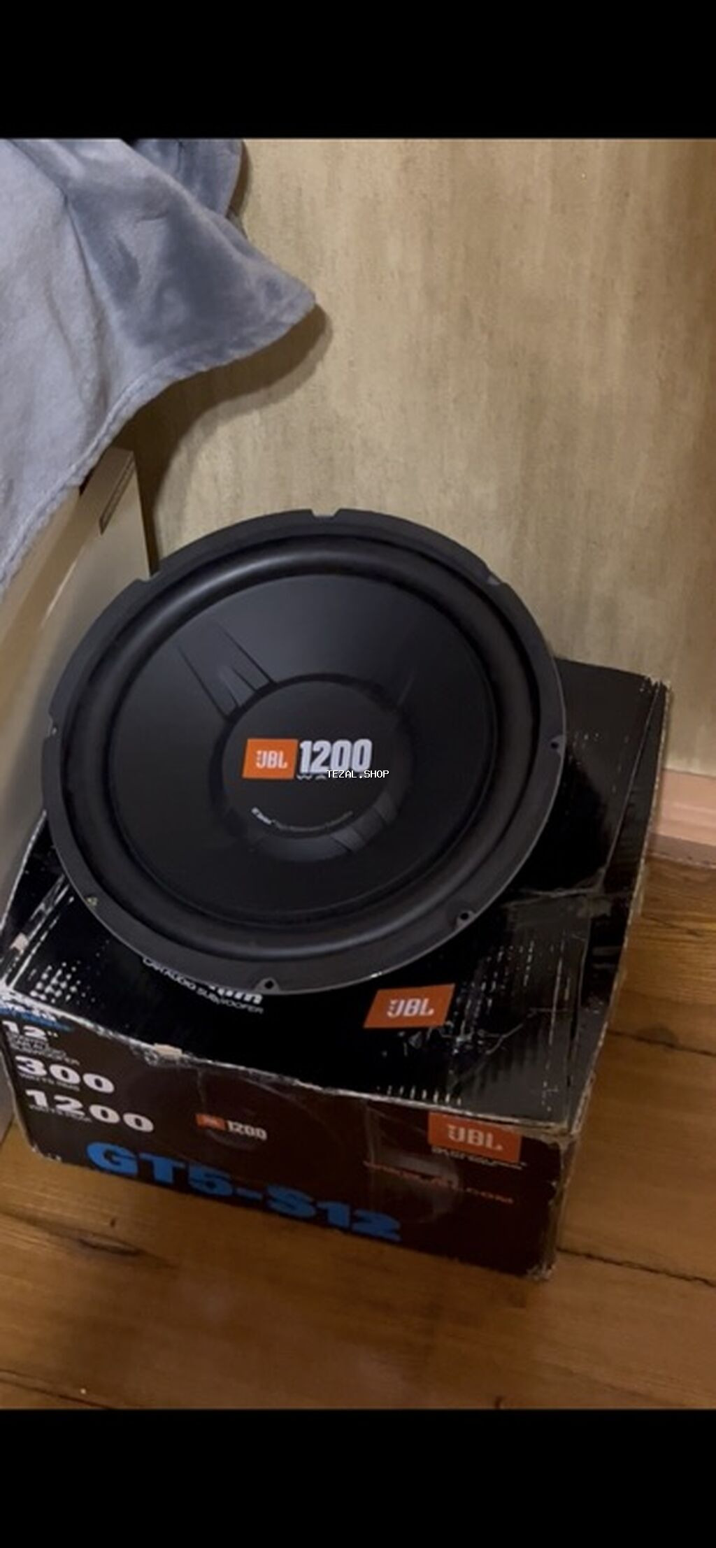 JBL GT5-S12 12" avtomobil subvuferi - Güc: 1200 W peak (300 W RMS - şəkil 3